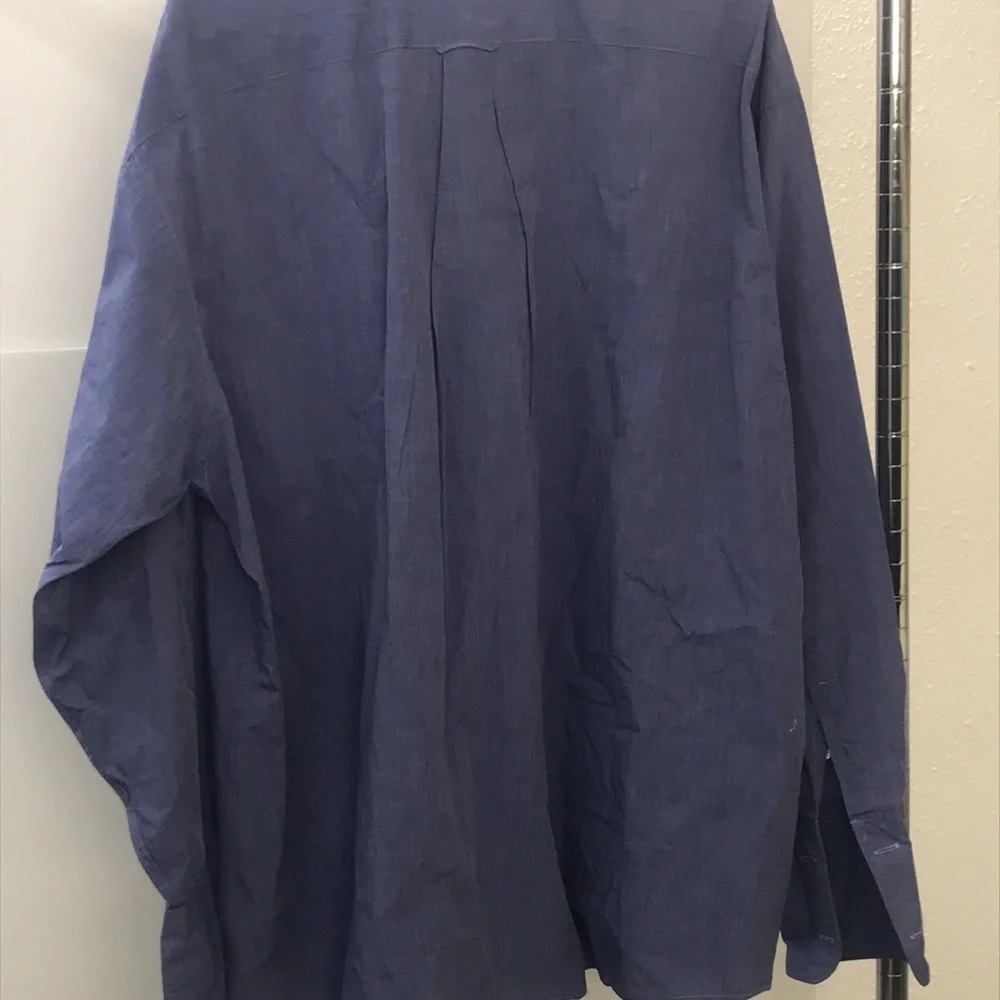 Tommy Hilfiger Mens Tailored Button Down Dress Shirt - Picture 3 of 10